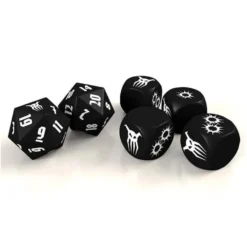 Achtung! Cthulhu: Dice Set - Black Sun