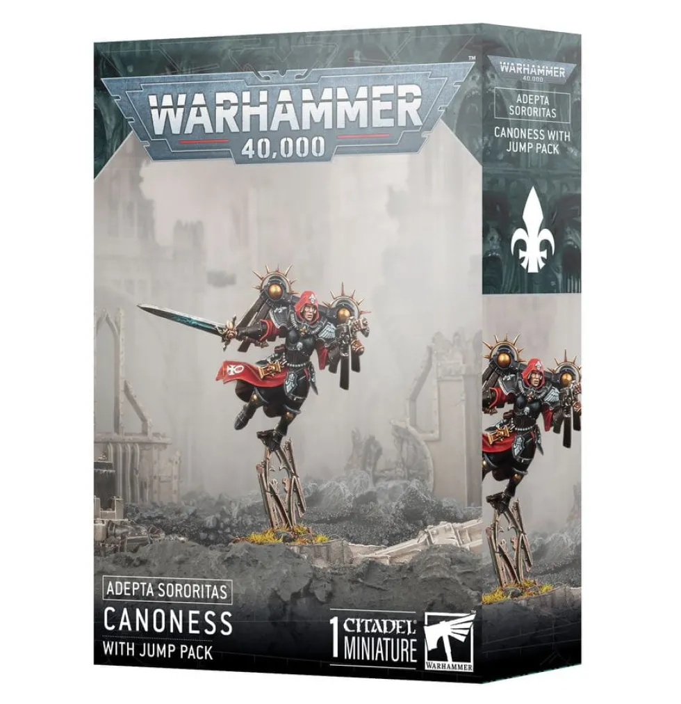 Adepta Sororitas: Canoness with Jump Pack (Warhammer 40,000)
