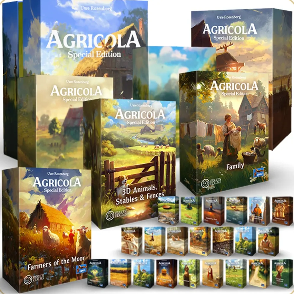 Agricola: edycja specjalna - Grand Homestead Pledge (wersja angielska)