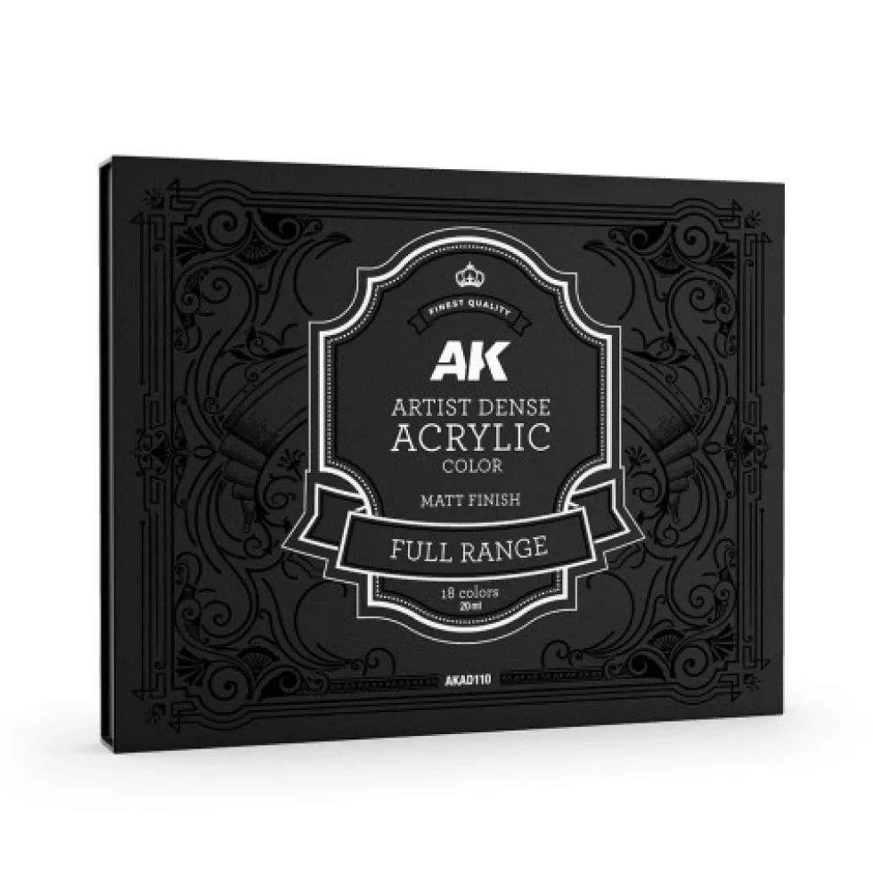 AK Interactive: Artist Dense Acrylic Colors - Deluxe Edition Box Expansion