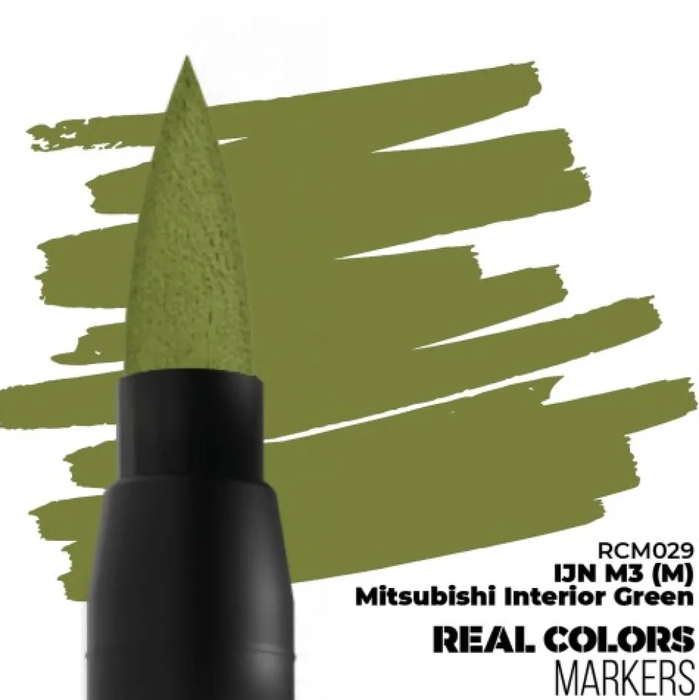 AK Interactive Marker RCM-029 IJN M3 (M) Mitsubishi Interior Green