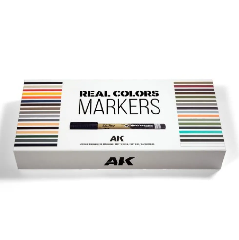 AK Interactive Markers - Special Box (34 szt.)