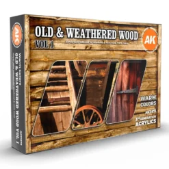 AK Interactive Old & Weathered Wood Vol1