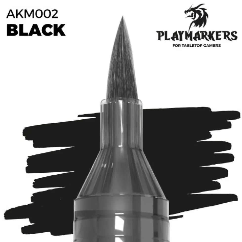 AK Interactive Playmarker - Black