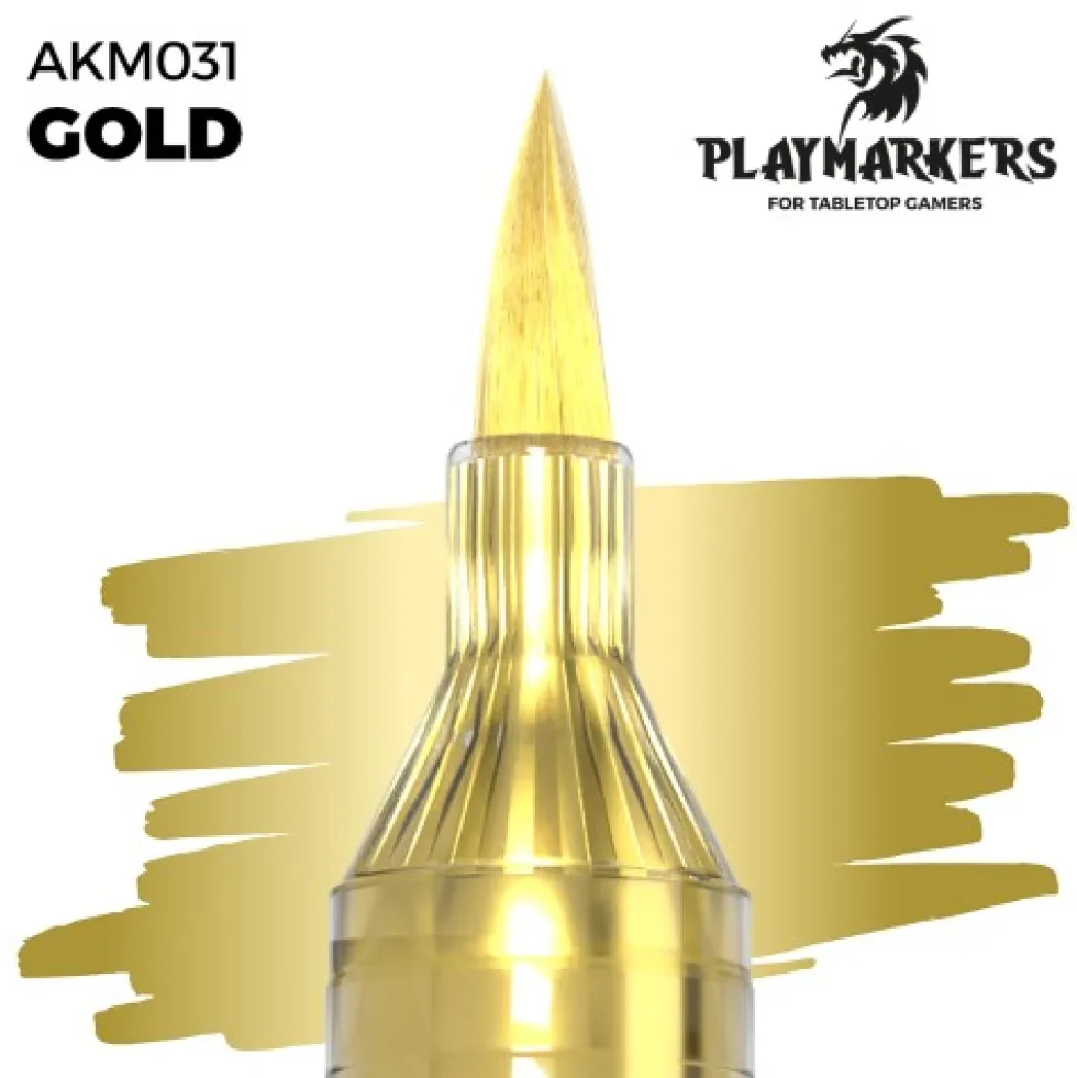 AK Interactive Playmarker - Gold