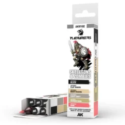 AK Interactive Playmarkers - Skeletons & Zombies 6 szt.