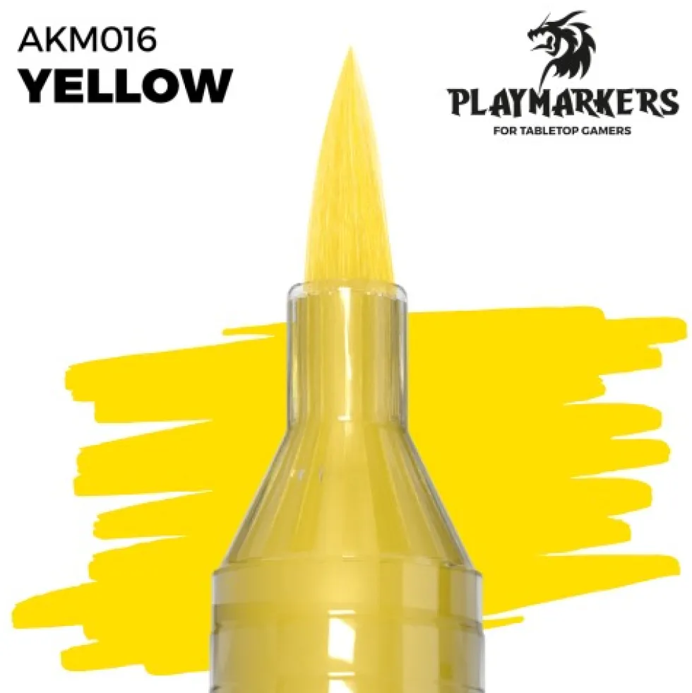 AK Interactive Playmarker - Yellow