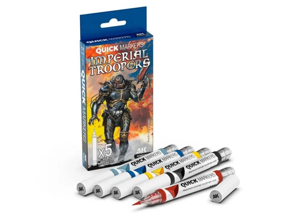 AK Interactive Quick Markers - Starter Combo Set