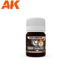 AK Interactive: Wash akrylowy Deep Shade - Reddish Filth - 30ml