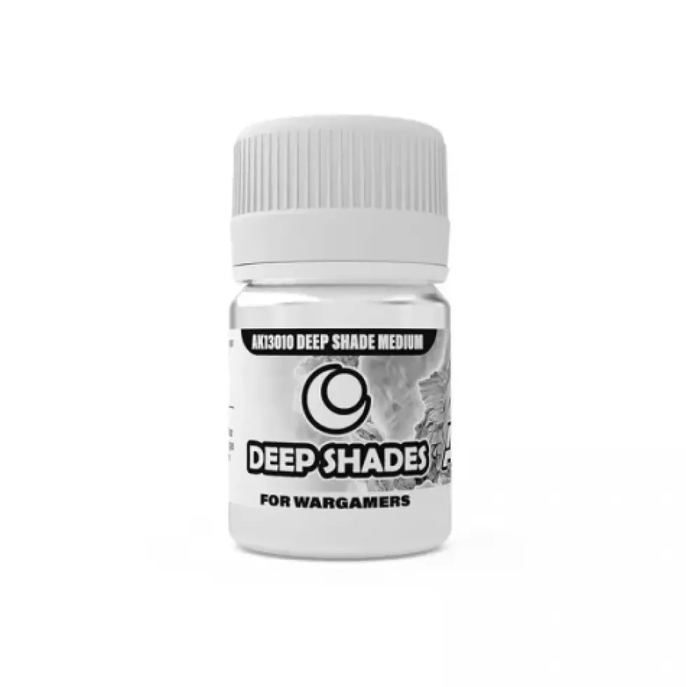 AK Interactive: Wash akrylowy Deep Shade - Medium - 30ml