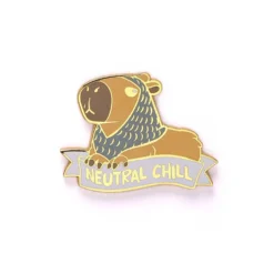 Alternative Alignments Enamel Pin - Lawful Grumpy-Toad