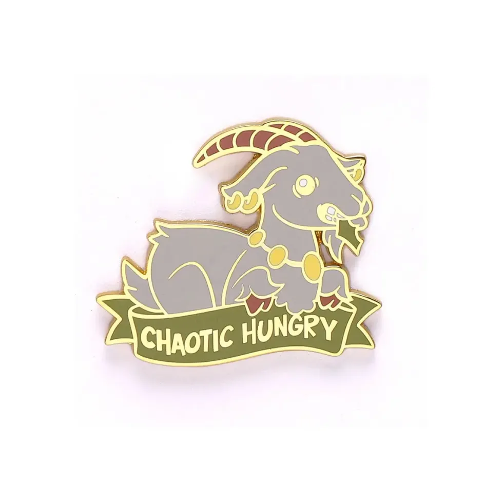 Alternative Alignments Enamel Pin - Chaotic Hungry-Goat