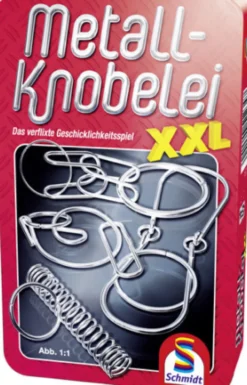 Łamigłówki druciane XXL (w metalowej puszce)