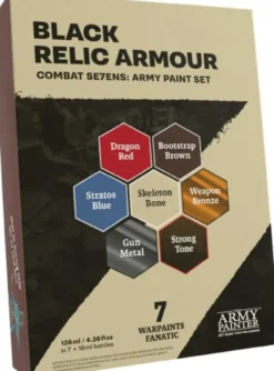 Army Painter: Combat Se7ens - Black Relic Armour