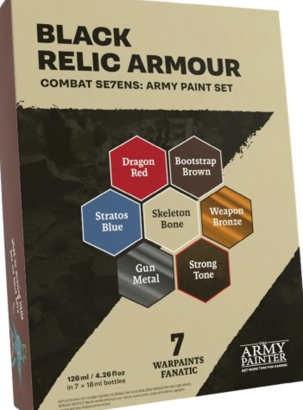 Army Painter: Combat Se7ens - Black Relic Armour