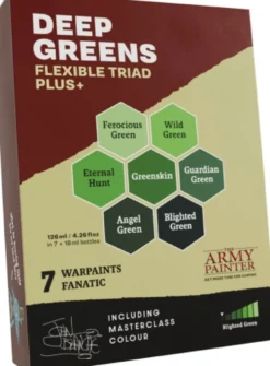 Army Painter: Flexible Triad PLUS+ - Deep Greens