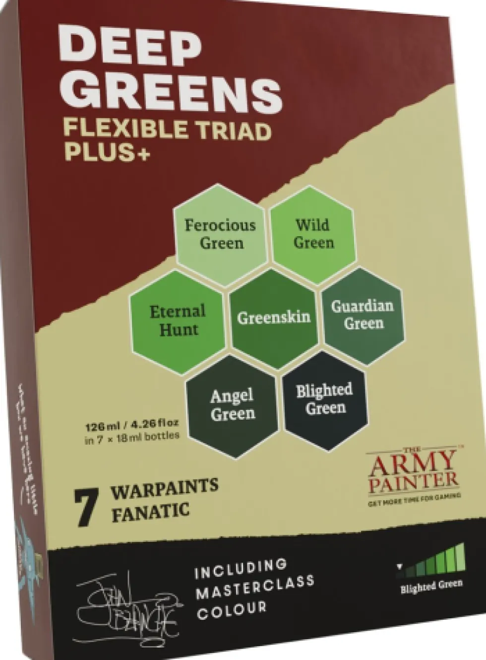 Army Painter: Flexible Triad PLUS+ - Deep Greens