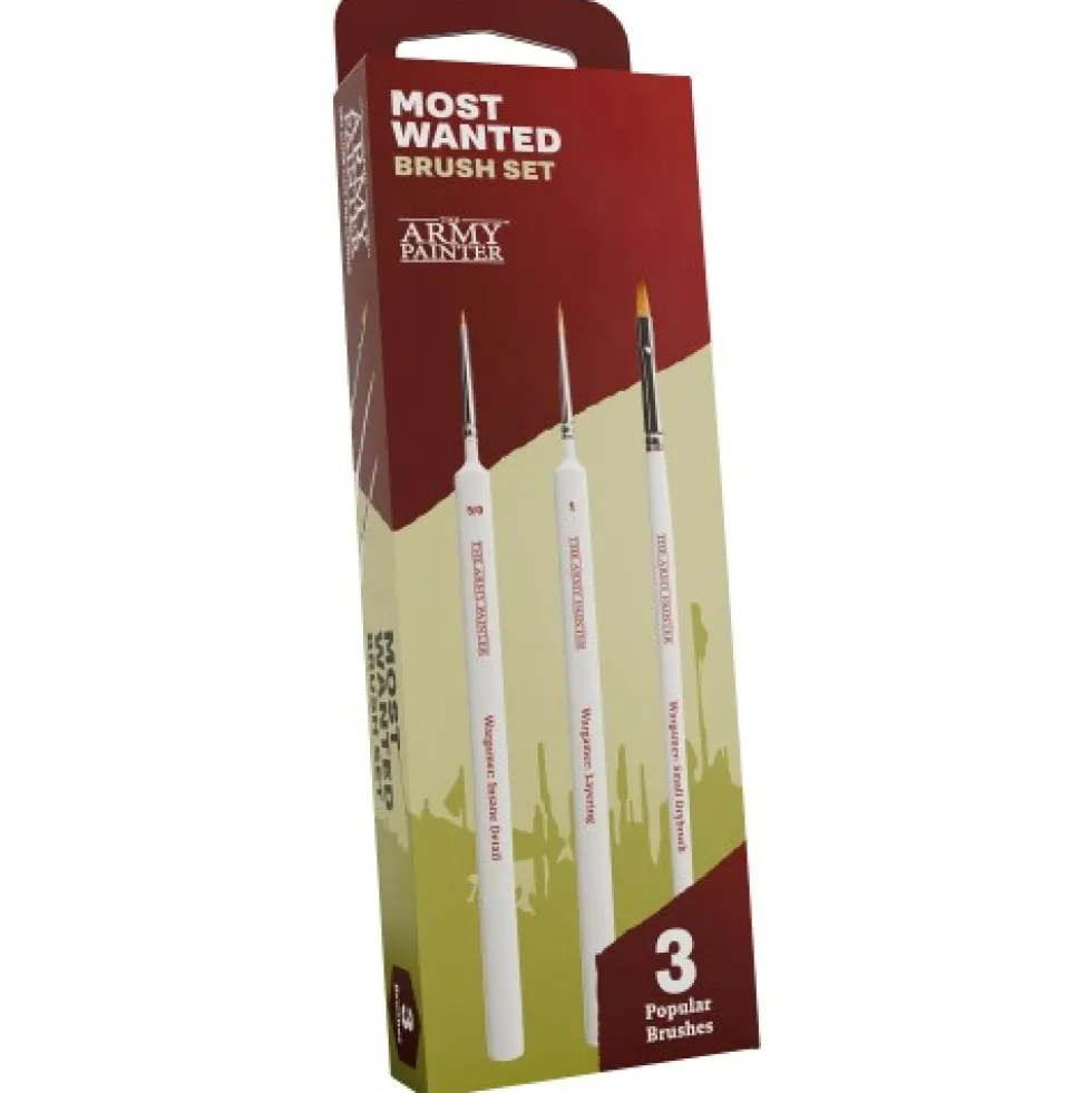 Army Painter: Most Wanted Brush Set (edycja 2025)