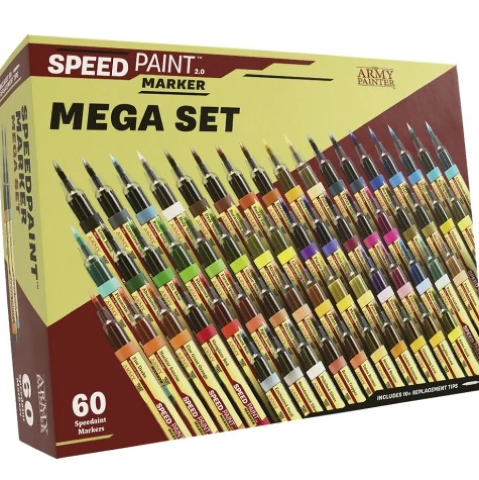 Army Painter: Speedpaint 2.0 - Marker - Mega Set