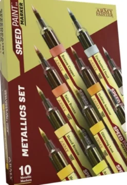 Army Painter: Speedpaint 2.0 - Marker - Metallics Set