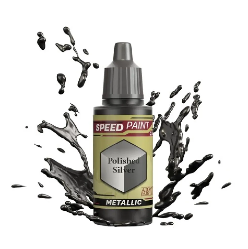 Army Painter: Speedpaint 2.0 - Polished Silver
