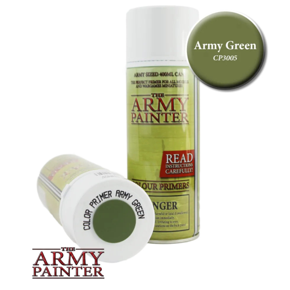 Army Painter Spray Primer - Army Green