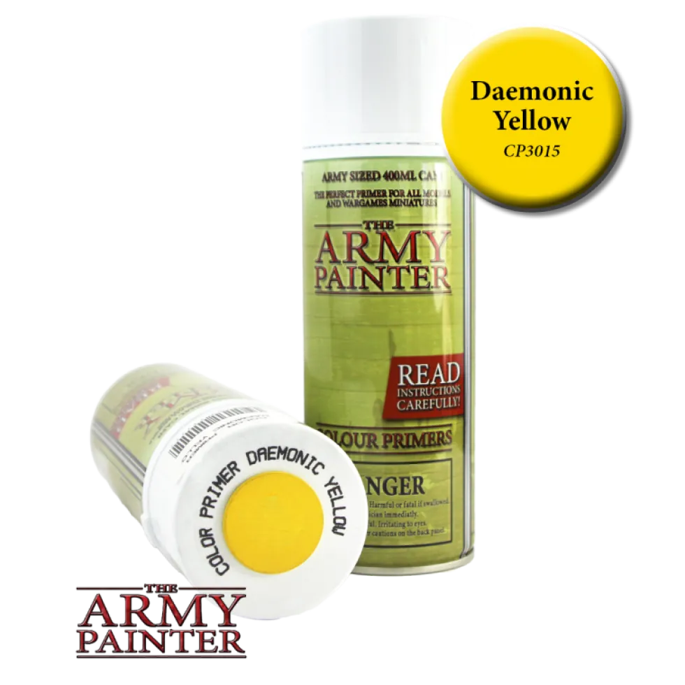 Army Painter Spray Primer - Daemonic Yellow