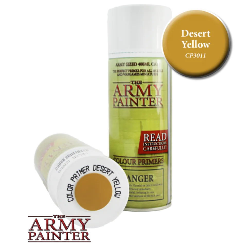 Army Painter Spray Primer - Desert Yellow
