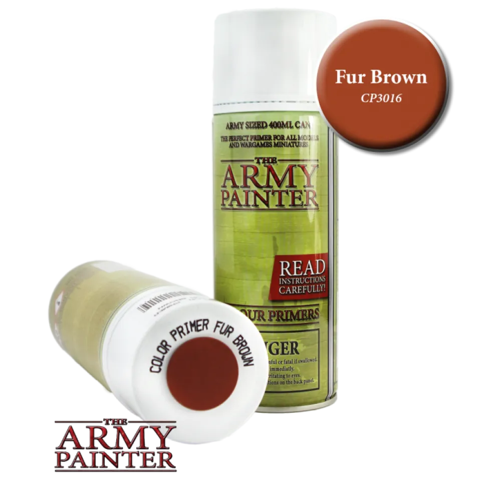 Army Painter Spray Primer - Fur Brown