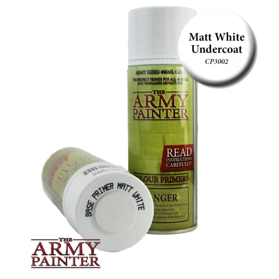 Army Painter Spray Primer - Matt White