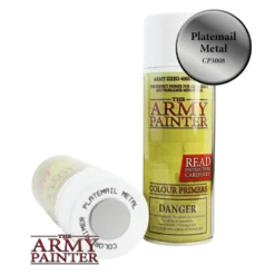 Army Painter Spray Primer - Platemail Metal