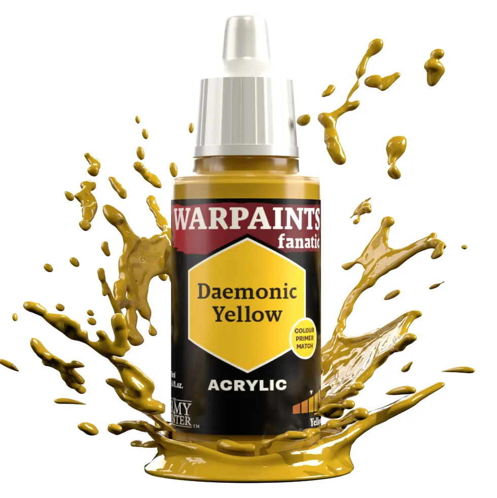 Army Painter Warpaints Fanatic: Daemonic Yellow
