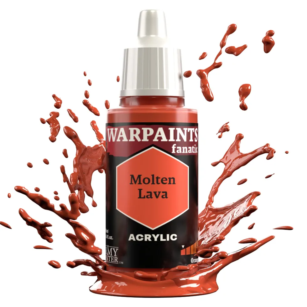 Army Painter Warpaints Fanatic: Molten Lava