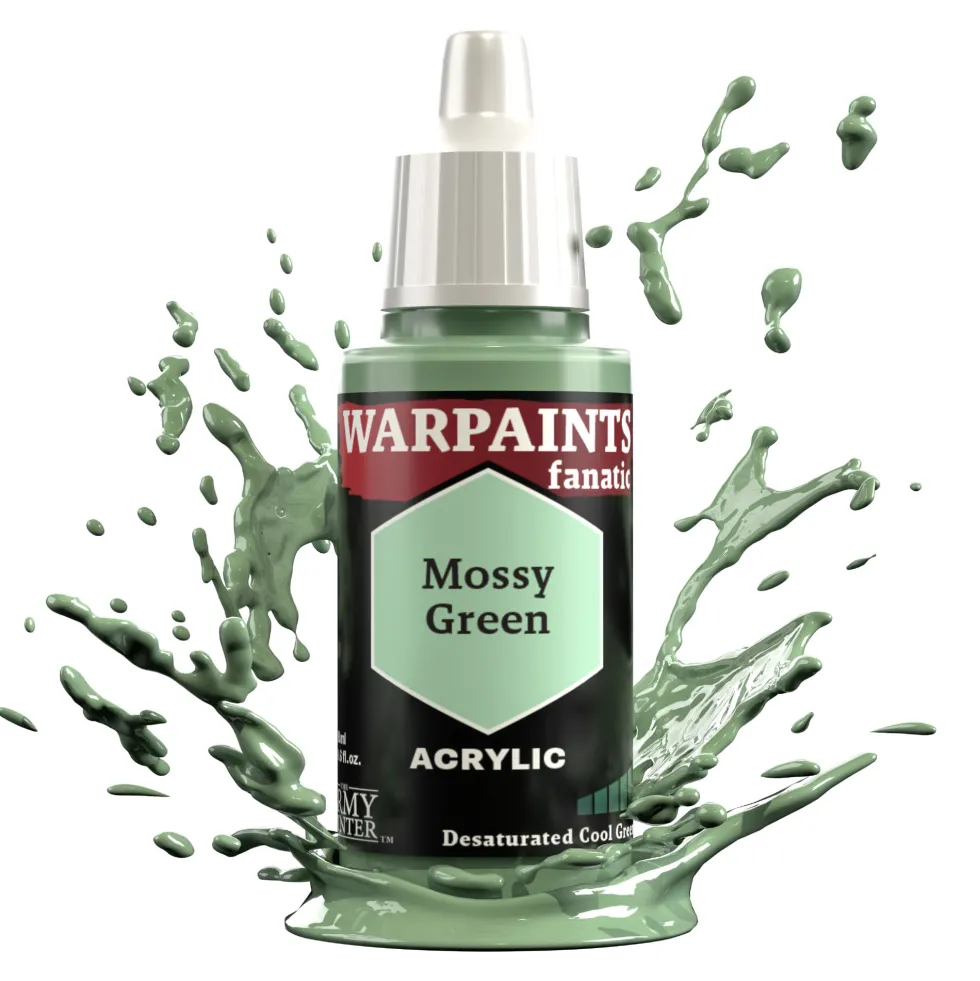 Army Painter Warpaints Fanatic: Mossy Green