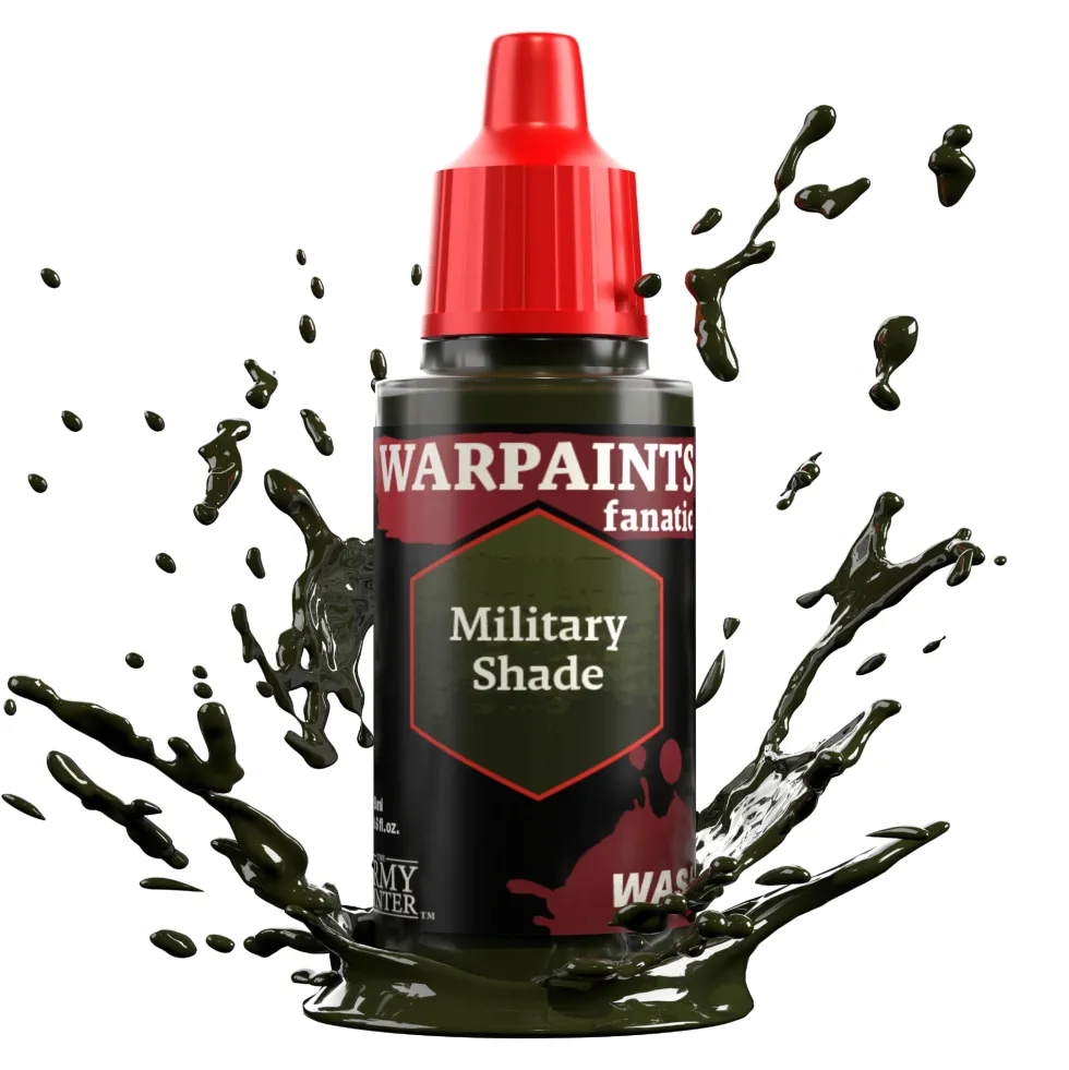 Army Painter Warpaints Fanatic Wash: Military Shade
