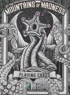 At The Mountains of Madness - Lovecraft Playing Cards - Czarne