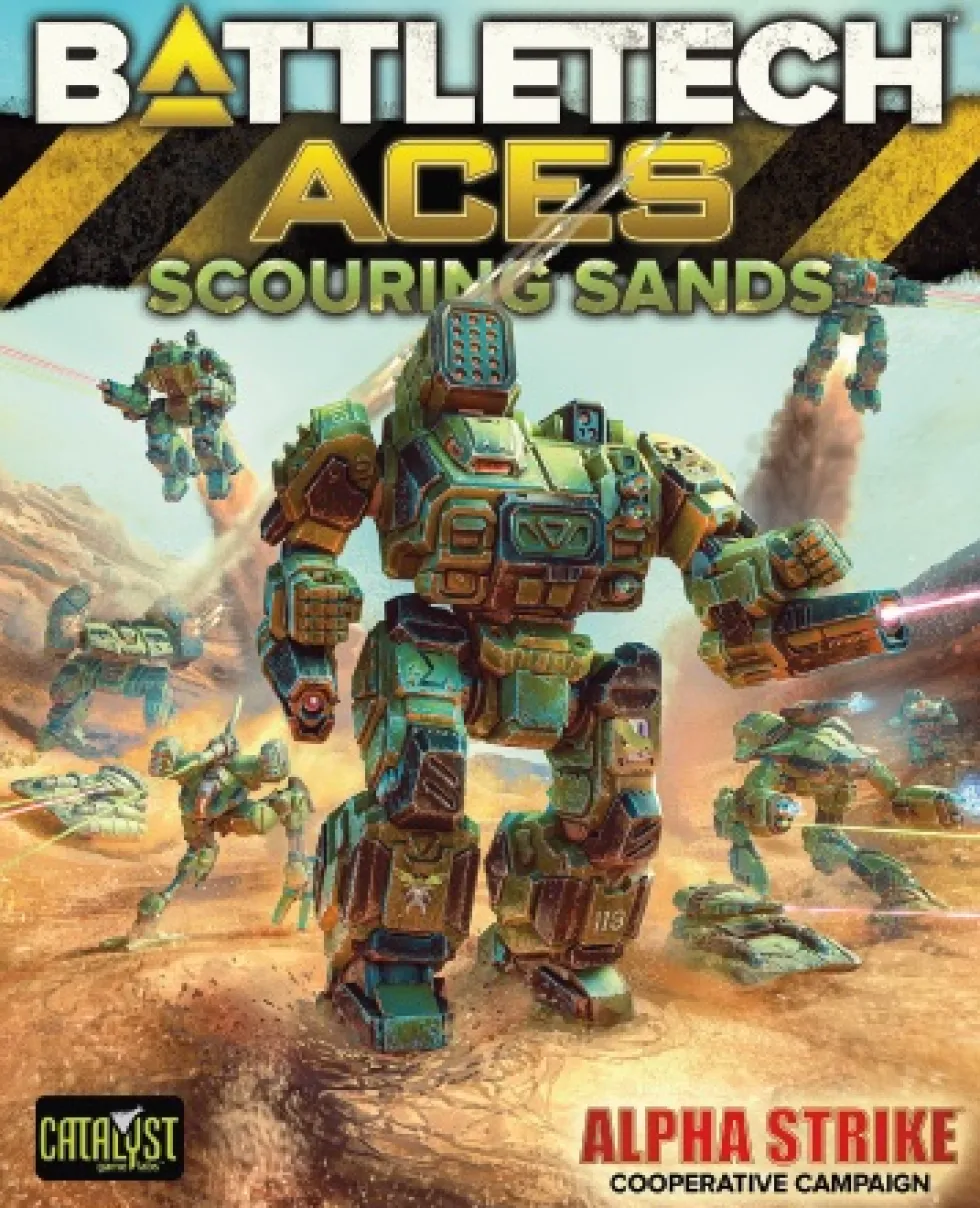 Battletech: Aces Scouring Sands Alpha Strike - Campaign Box