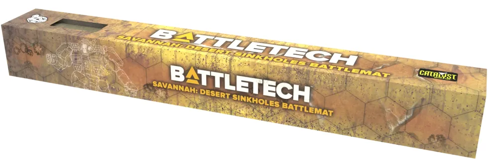 Battletech: Battlemat - Savannah Sinkholes
