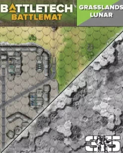 BattleTech: Lunar/Grasslands Battlemat