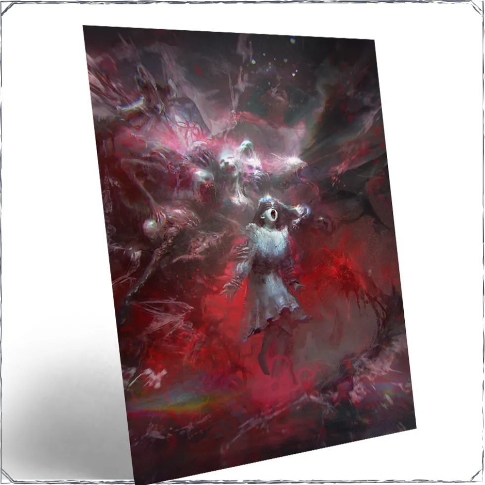 B.E.L.O.W.: The Asylum - Metalowy plakat