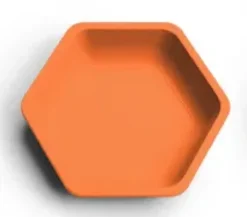 Board Geek Fox: Sześciokątna tacka na tokeny - Budget Version - pomarańczowa