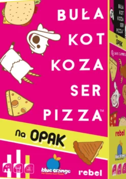 Buła, Kot, Koza, Ser, Pizza - Na opak