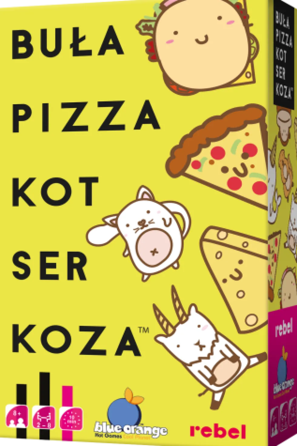 Buła Pizza Kot Ser Koza