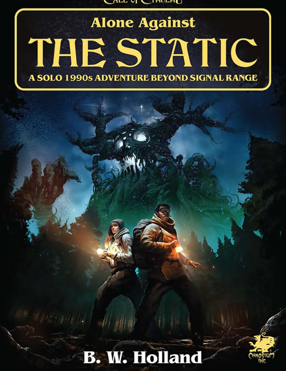 Call of Cthulhu RPG: Alone Against The Static - A Solo Call of Cthulhu Adventure