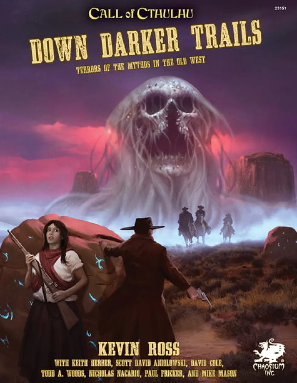 Call of Cthulhu RPG: Down Darker Trails (Hardcover)