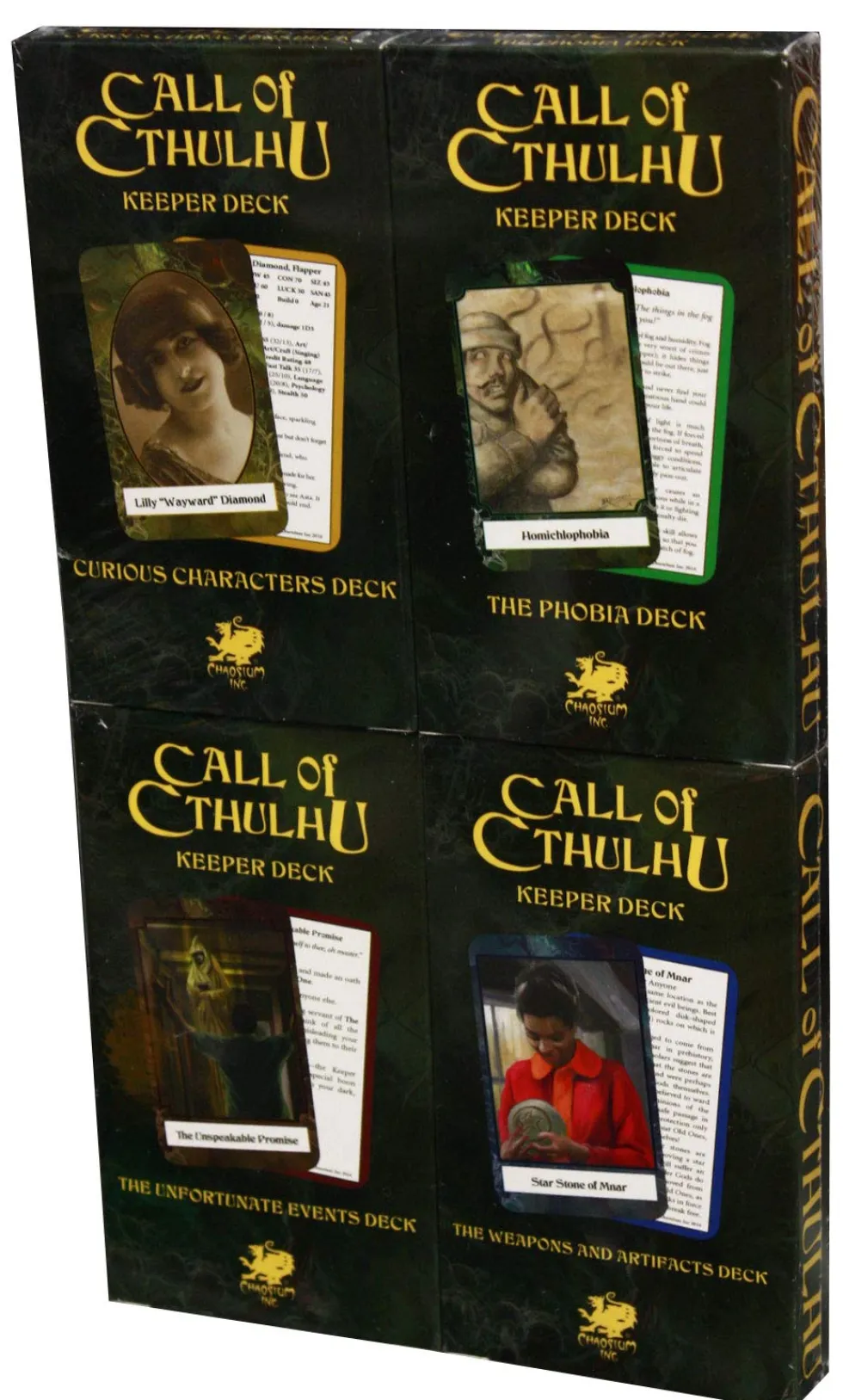 Call of Cthulhu RPG: Keeper Decks