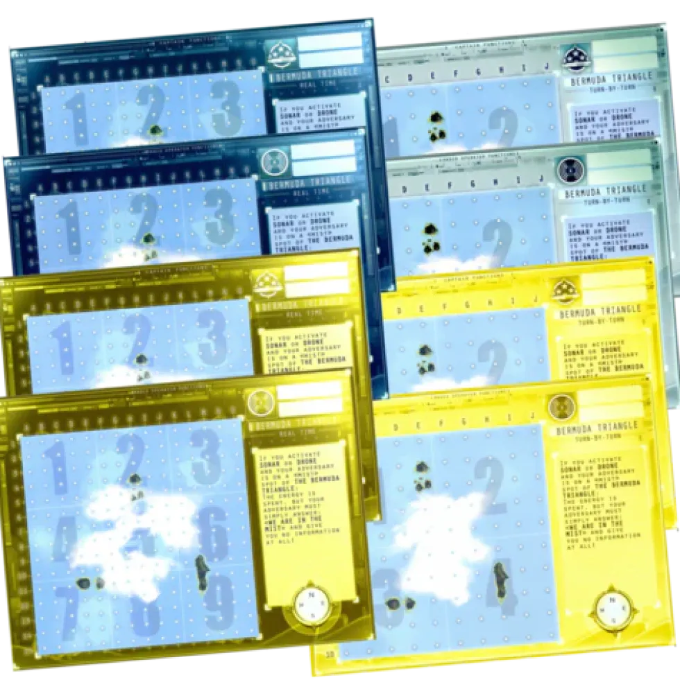 Captain Sonar: Bermuda Triangle Map