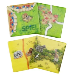 Carcassonne (druga edycja) - 4 dodatkowe kafelki z magazynu SpielDoch! 2/2018