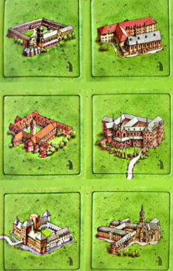 Carcassonne: Holenderskie i belgijskie klasztory - mini dodatek (1. edycja)