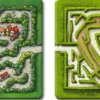 Carcassonne: Labirynth (Labirynt) - 2 kafelki (1. i 2. edycja)